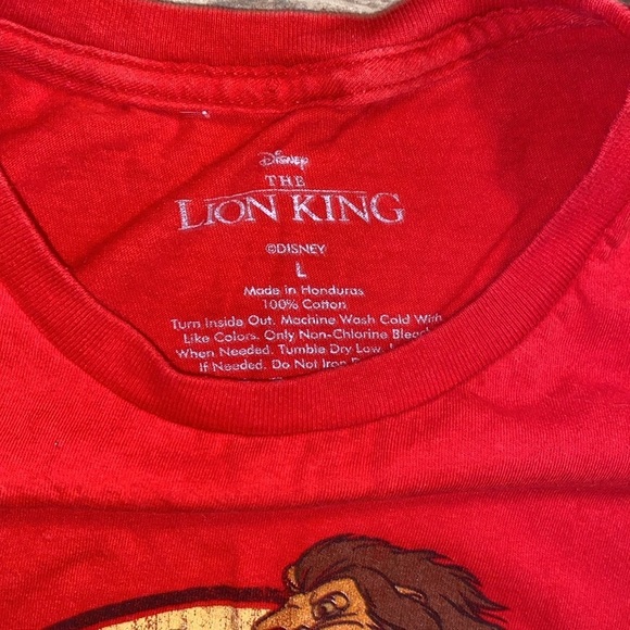 Women’s Disney Lion King cotton  t-Shirt size large - Picture 3 of 3